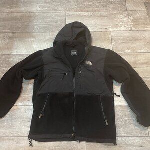 TNF The North Face Denali Hoodie Black Mens L